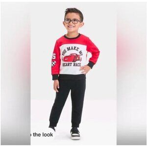 Disney Cars Lightning McQueen Fleece Pullover size 12M NWT